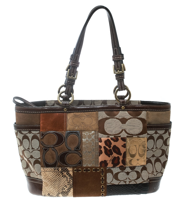 Multicolor Canvas Tote Bag