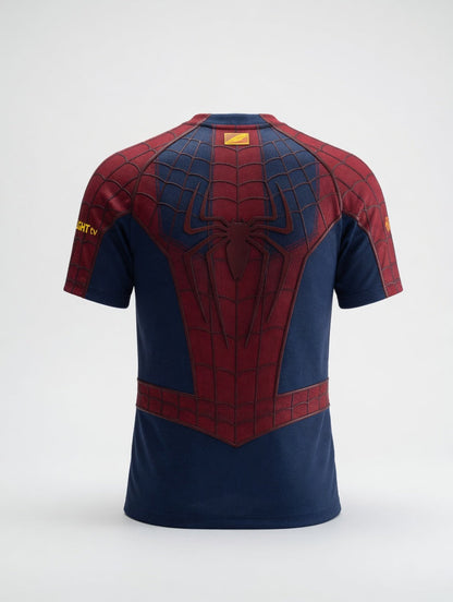 barca x spiderman jersey