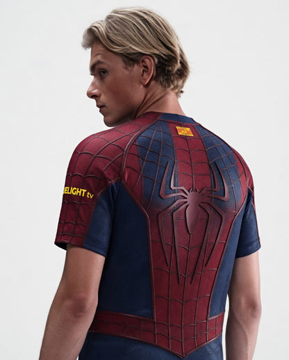 barca x spiderman jersey