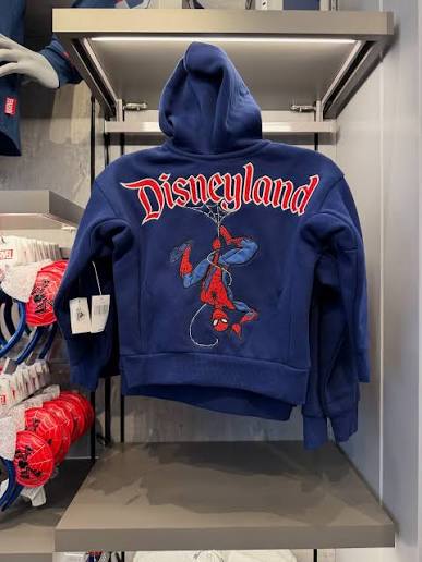 New Spiderman Disneyland Zip up