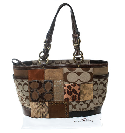 Multicolor Canvas Tote Bag