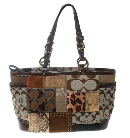 Multicolor Canvas Tote Bag